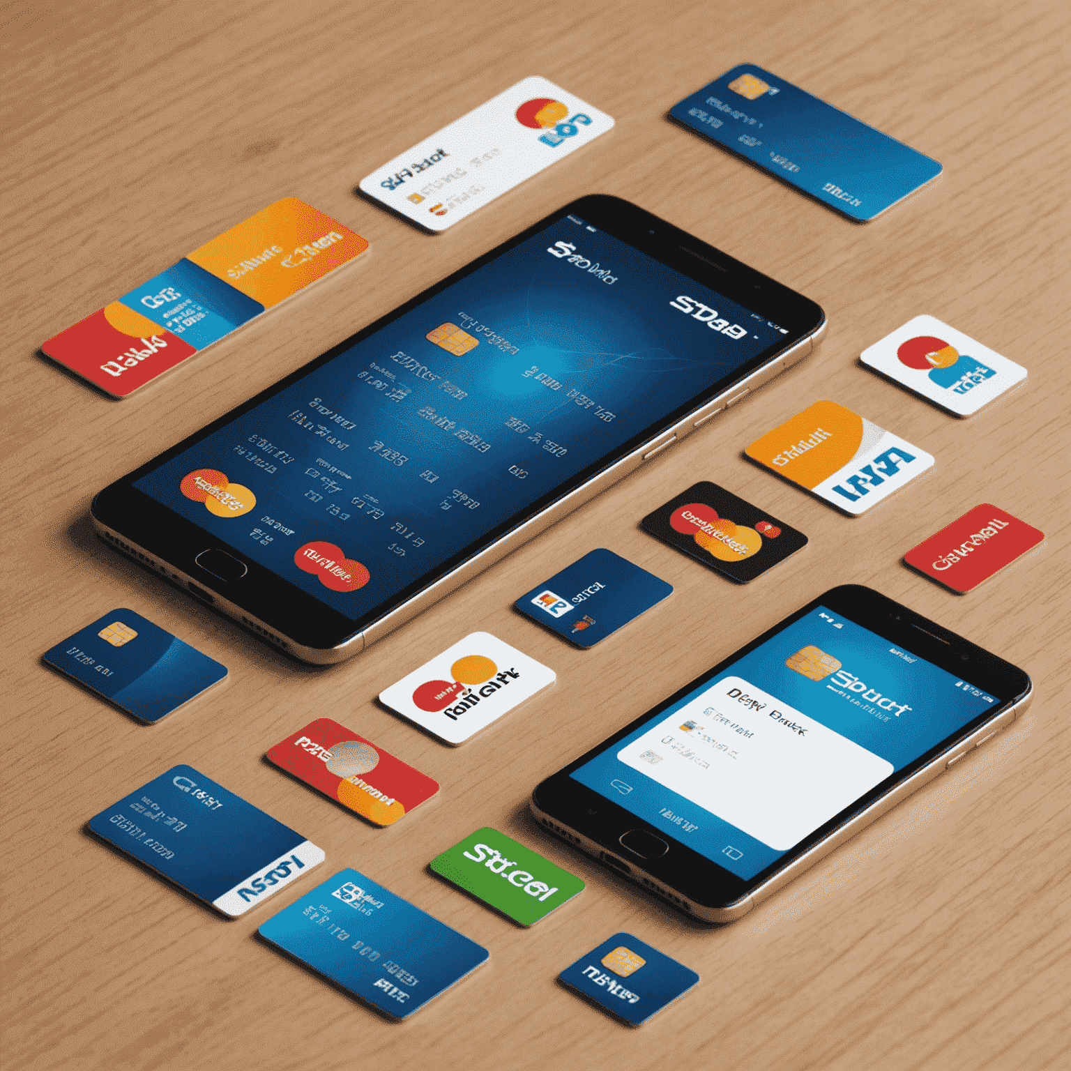 A secure online payment gateway interface showing various payment options including credit cards, debit cards, and bank transfer buttons